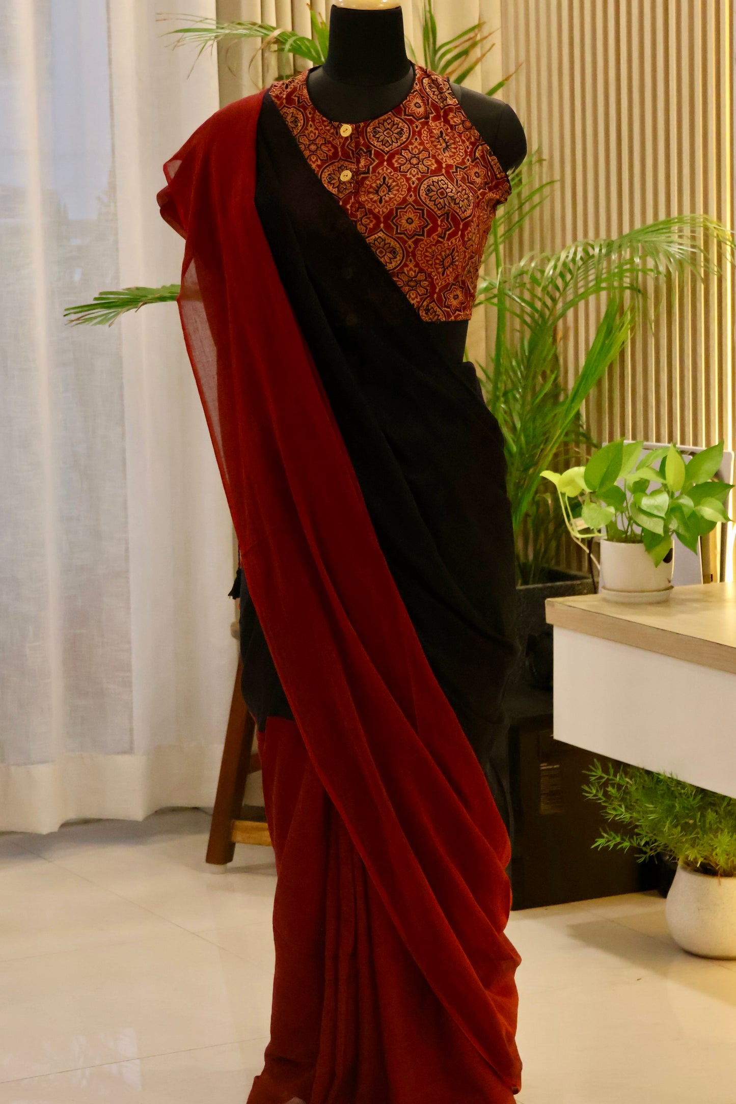 Rangrekha -  Mul Cotton Saree