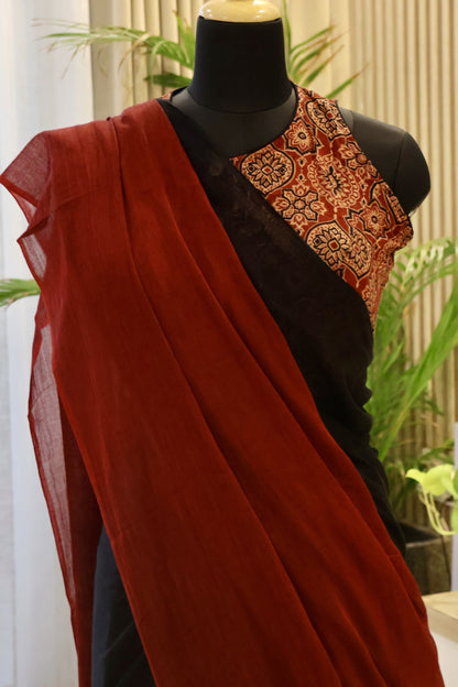 Rangrekha -  Mul Cotton Saree