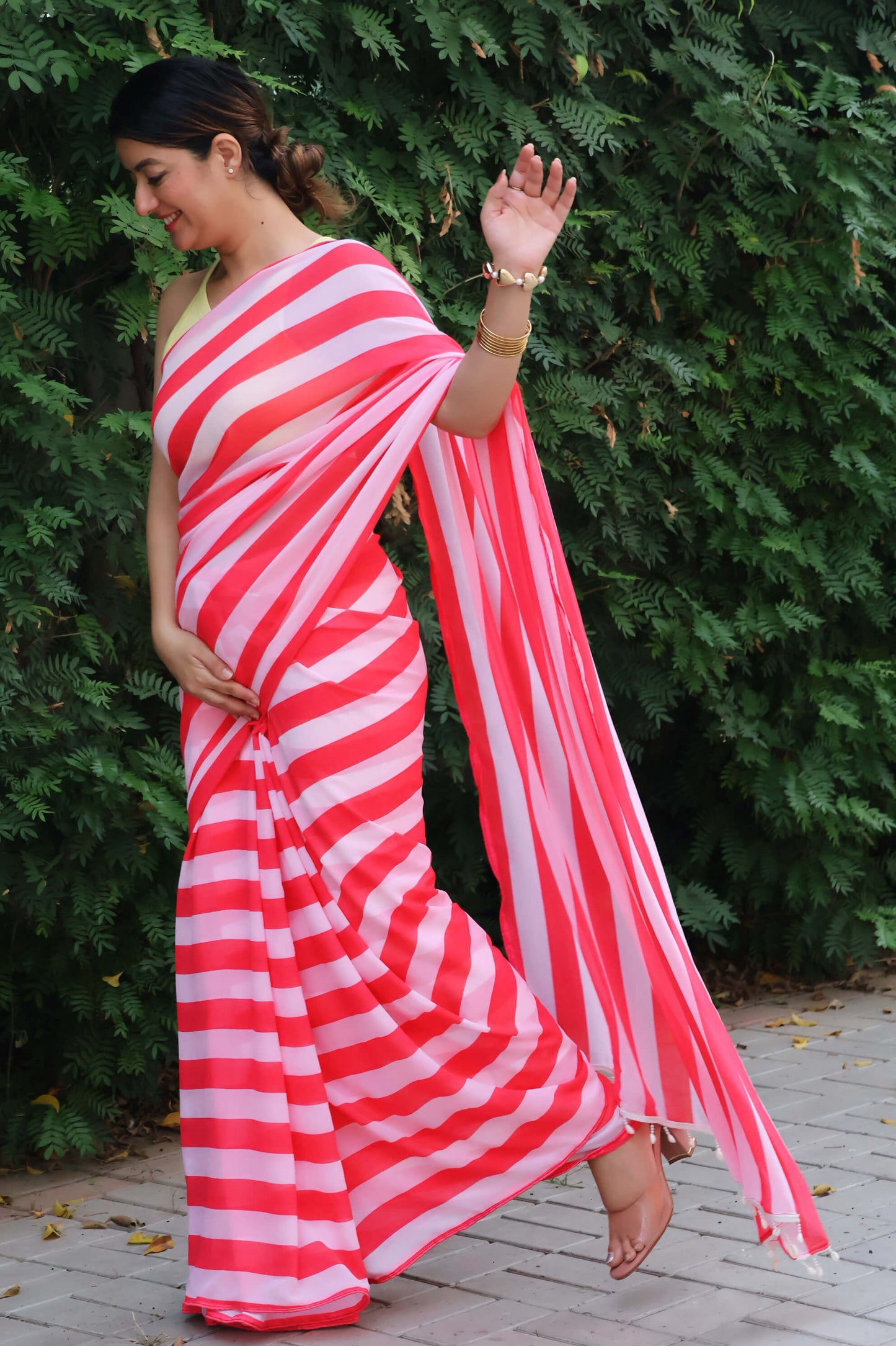 georgette_striped-saree-0010