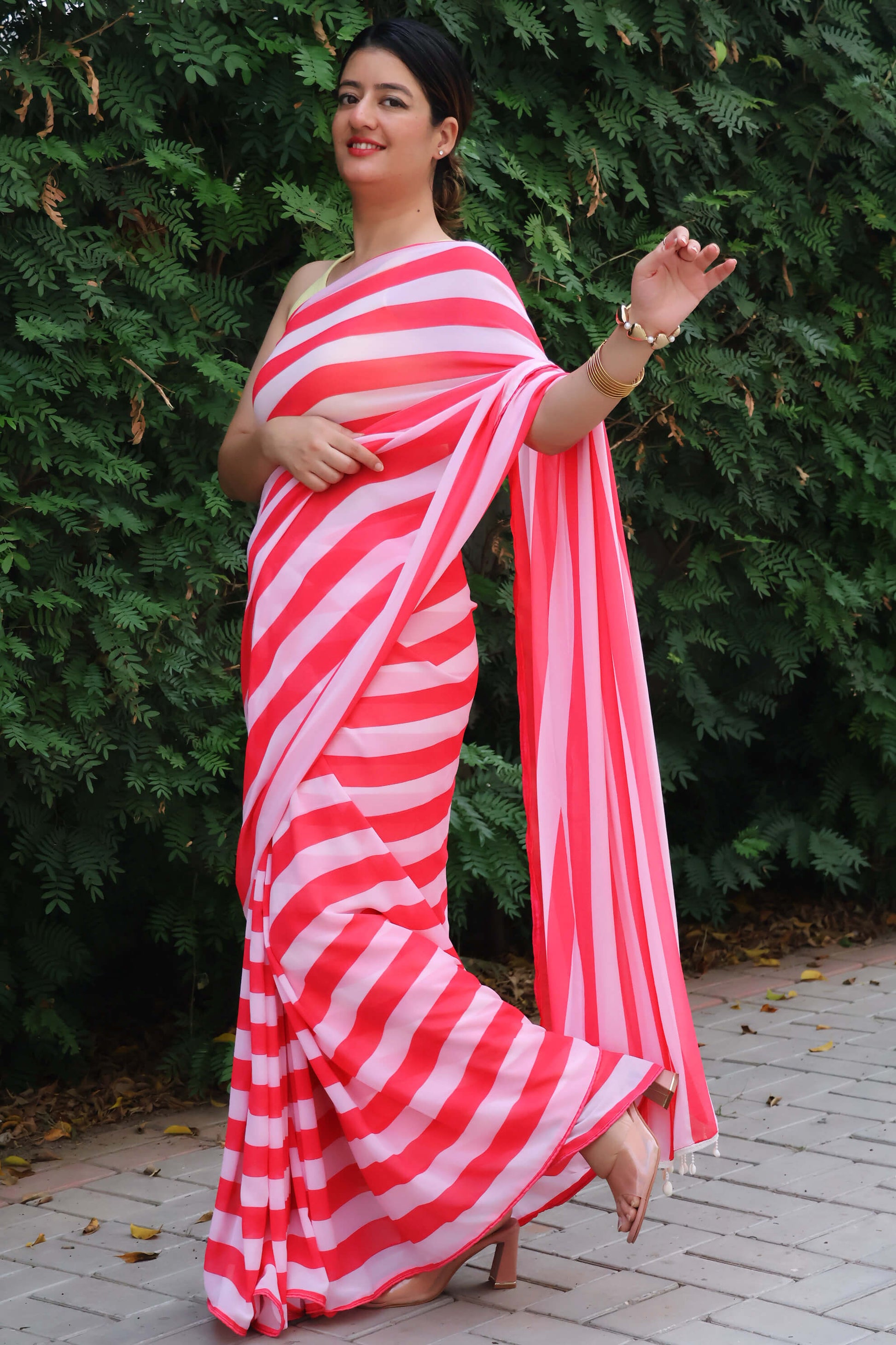 georgette_striped-saree-002